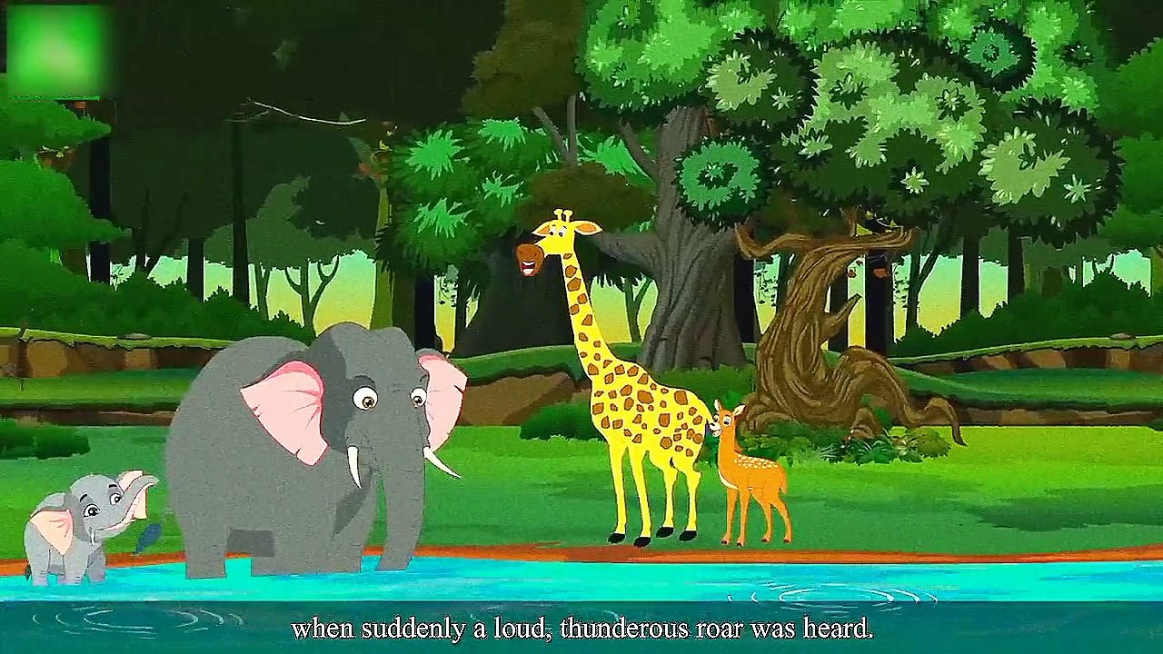 شیر اور خرگوش کی کہانی | Lion and Rabbit | Anim...