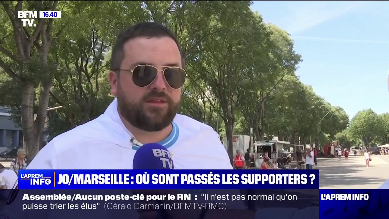 JO: ambiance calme à Marseille avant le match France-États-Unis