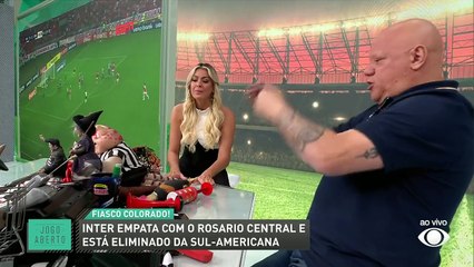 Renata Fan chama eliminação do Inter da Sul-Americana de vexatória: "Me tiraram do sério!"