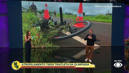 Polícia Civil indicia por lesão corporal culposa motociclista que atropelou triatleta Luisa Baptista