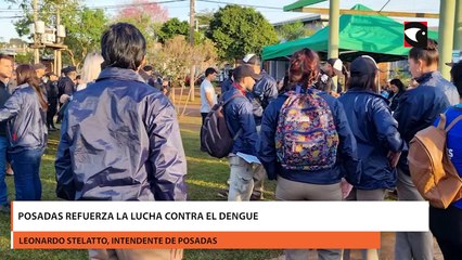 Posadas refuerza la lucha contra el dengue