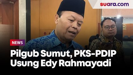 Pilgub Sumut, PKS-PDIP Usung Edy Rahmayadi Tantang Bobby Nasution?