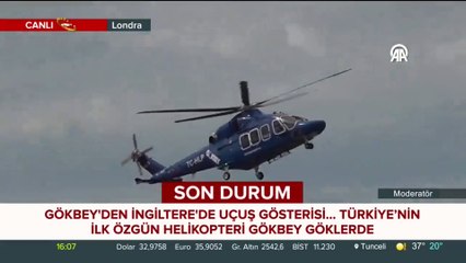 Türkiye'nin gururu! GÖKBEY, İngiltere'de nefes kesti