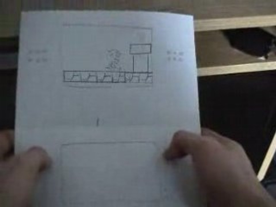 Nintendo ds en papier