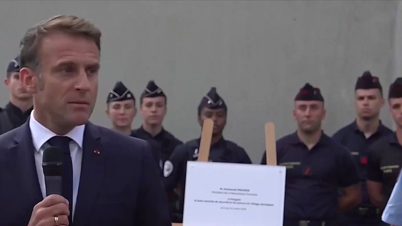 Paris 2024 : C'est rare de voir Emmanuel Macron humble. Effet « élections » ?! Le président français a par ailleurs souhaité une «trêve politique» à l'occasion des Jeux olympiques.  #Macron #Paris2024 #ParisOlympics2024 #ParisOlympics