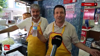 İstanbul'da aşırı sıcaklar ve nem yüzünden esnaf çalışırken zorluk çekiyor