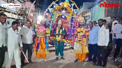 निफाडच्या चोंदोरीत रंगतोय ३०० वर्षांची परंपरा असलेला "बोहडा" खातोय भाव..