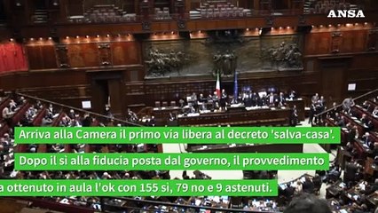 Decreto "salva-casa", via libera dalla Camera