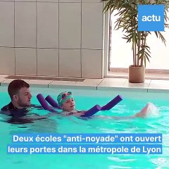 Cette école "anti-noyade" apprend aux enfants à se sauver la vie