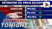 Mixed oil price adjustment effective July 23