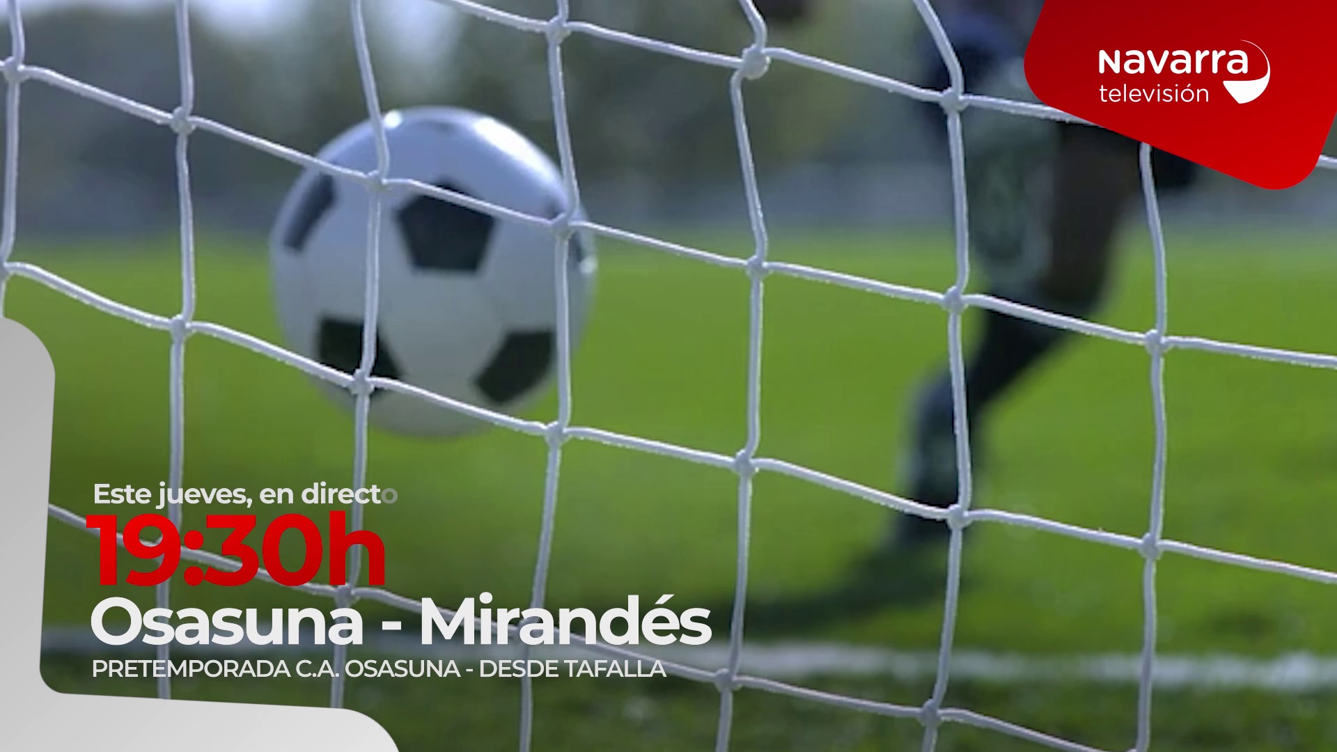 Este jueves a partir de las 19:30 horas, no te pierdas el partido entre Osasuna - Mirandés