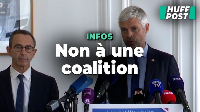 Pas de chèque en blanc : Laurent Wauquiez explique pourquoi il n'y aura pas de coalition avec les macronistes