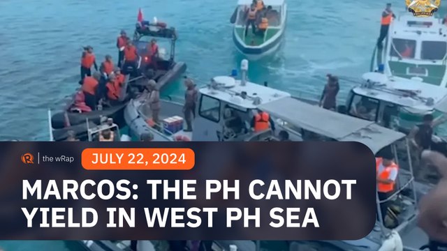 'The Philippines cannot waver' in West Philippine Sea, Marcos vows in 2024 SONA