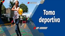 Deportes VTV | Toma Deportiva y Recreativa llenó la Avenida Bolívar de Caracas por el Día del Niño