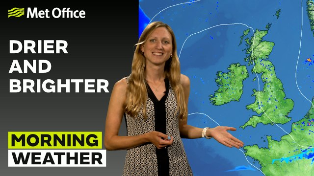 Met Office Morning Weather Forecast 23/07/24- Sunshine and scattered showers d showers