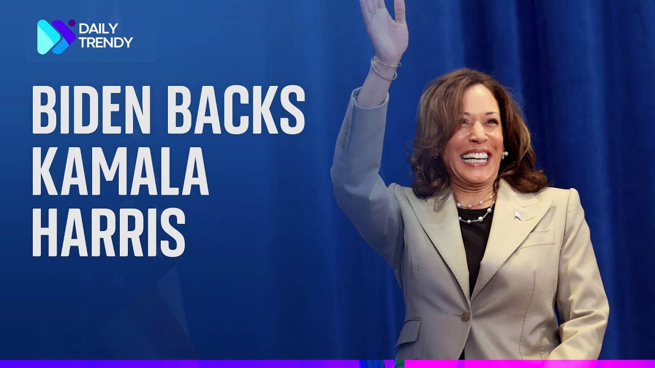 Latest News: Joe Biden backs Kamala Harris for Democratic nomination