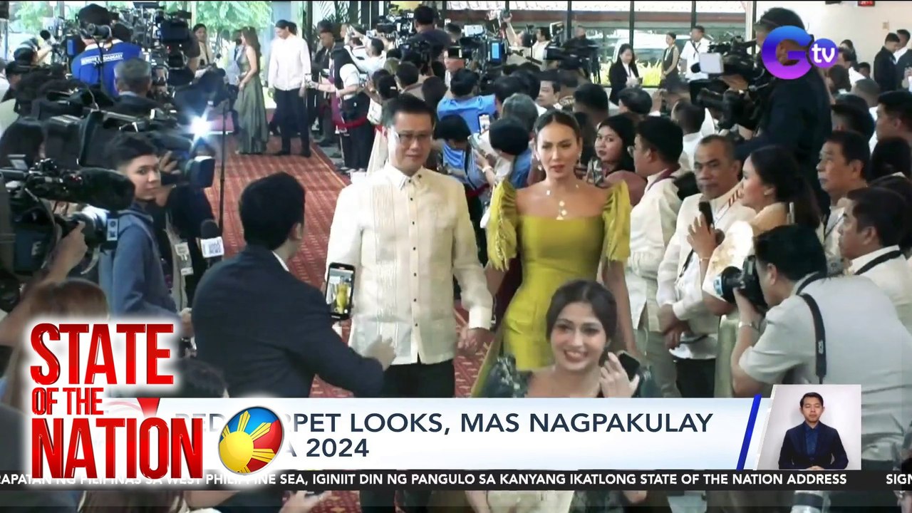 State of the Nation (Part 1 & 3)  Banned ang POGO;Red carpet looks, mas nagpakulay sa SONA 2024;atbp