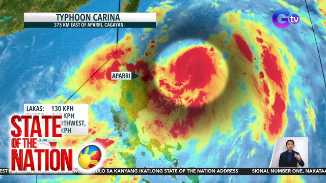 State of the Nation (Part 2 & 3) Red carpet looks, mas nagpakulay sa SONA 2024; Bagyong Carina; atbp