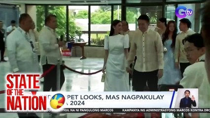 State of the Nation (Part 3) Red carpet looks, mas nagpakulay sa SONA 2024