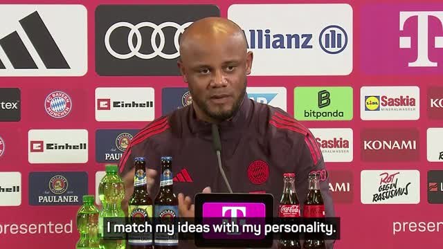 Kompany's football ideas are not all from Guardiola