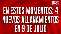 4 nuevos allanamientos en 9 de Julio: uno de ellos en la casa del hijo de Victoria Caillava