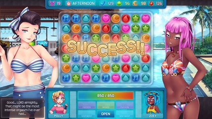 zoey all dialogue_events_pairs Huniepop 2 Double date