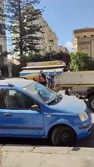 Download Video: Palermo, ritrovata la panchina rubata e portata via sullo scooter