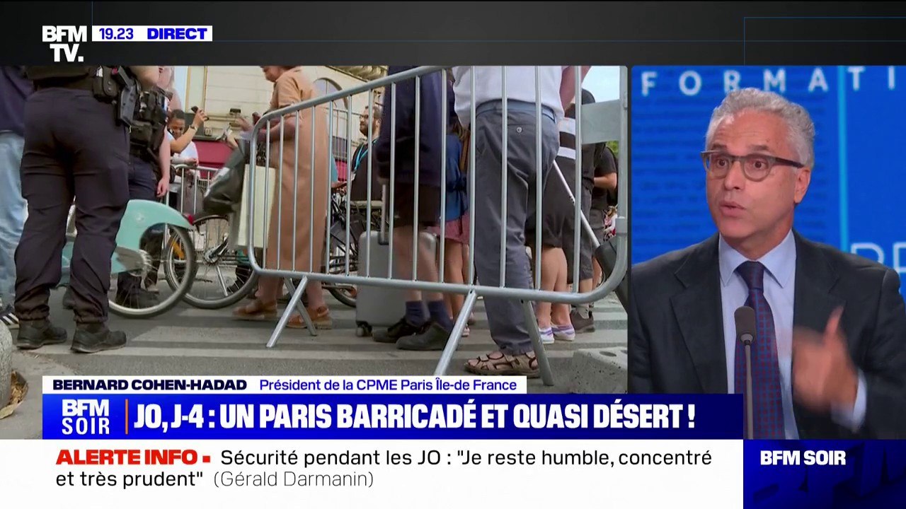 QR codes à Paris: "On ne pensait pas que ce serait la catastrophe comme cela", assure Bernard Cohen-Hadad (président de la CPME Paris Île-de-France)