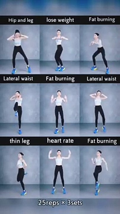 Whole body fat burn workout at home