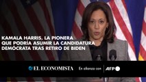 Kamala Harris, la pionera que podría asumir la candidatura demócrata tras retiro de Biden