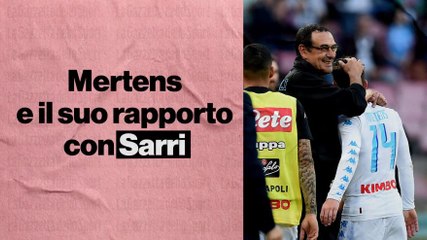 Mertens su Sarri: "Mi ha fatto guardare il calcio in un altro modo"