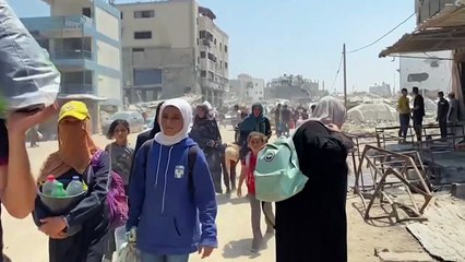 Gaza: la population fuit l'est de Khan Younès après un ordre d'évacuation par Israël
