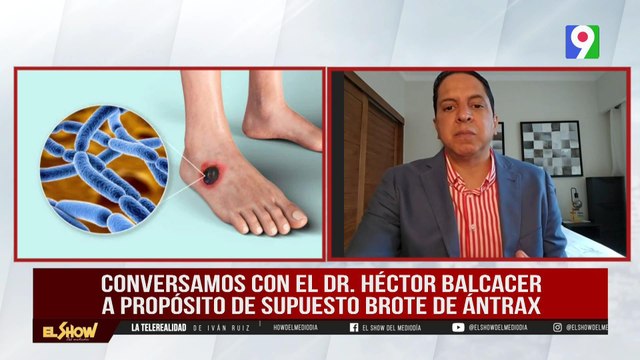 Dr. Balcácer: ¿Hay o no Ántrax en Rep. Dom.? | El Show del Mediodía