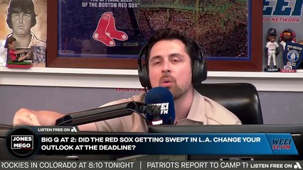 Should fans be worried after sox were swept by Dodgers?