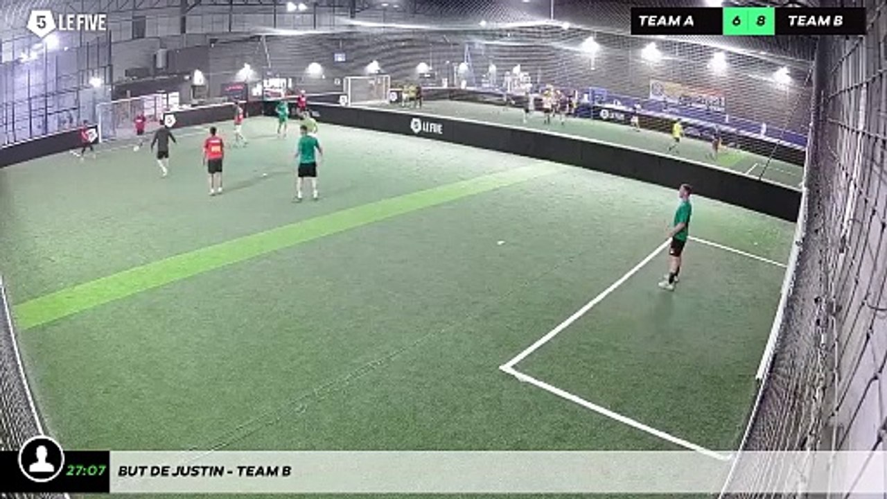 But de Justin - Team B