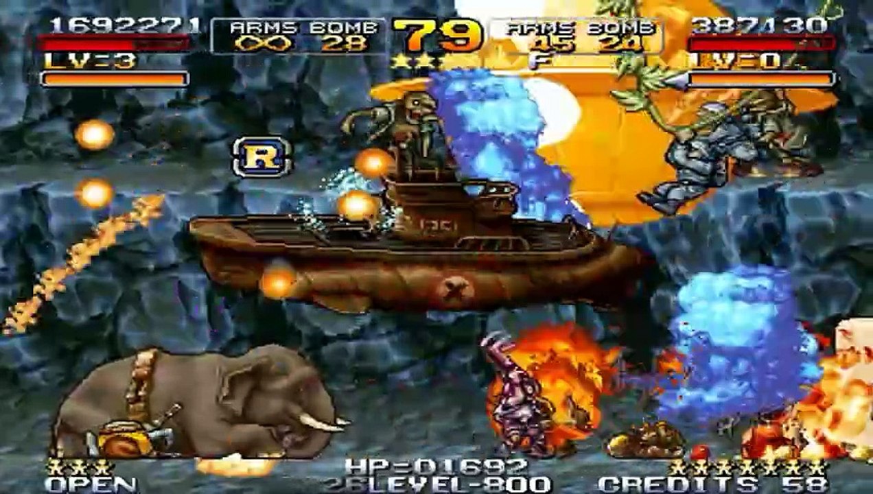 Metal Slug 3 (Legendary Unlimited Fire, Hack) - Fher_2222 & NekoPowerOriginal
