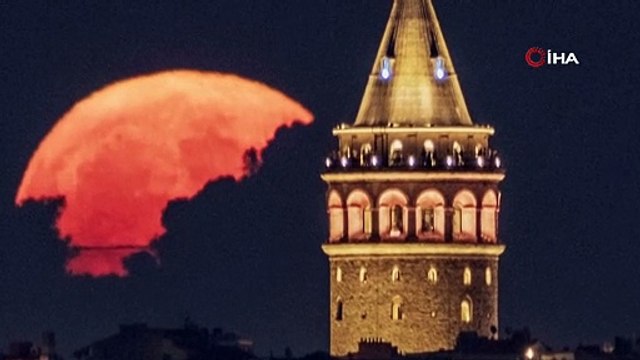 İstanbul'da hayran bırakan manzara