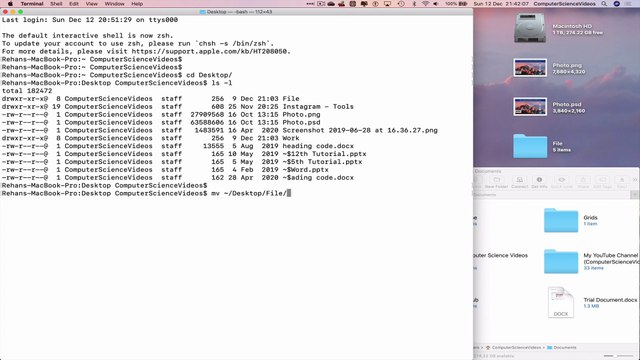 How to MOVE a Folder Using Terminal Commands On a Mac Computer - Basic Tutorial | New