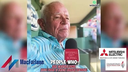 2024 Ford Frick Award Winner Joe Castiglione Chats About People Who Helped Him In His Broadcast Career