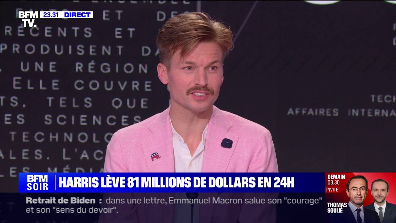 Nicolas Conquer (Republicans overseas France): "Kamala Harris est coresponsable du bilan de l'administration Biden"