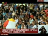 Extrabajadores del sector privado hacen un llamado a participar en los próximos comicios del 28-J