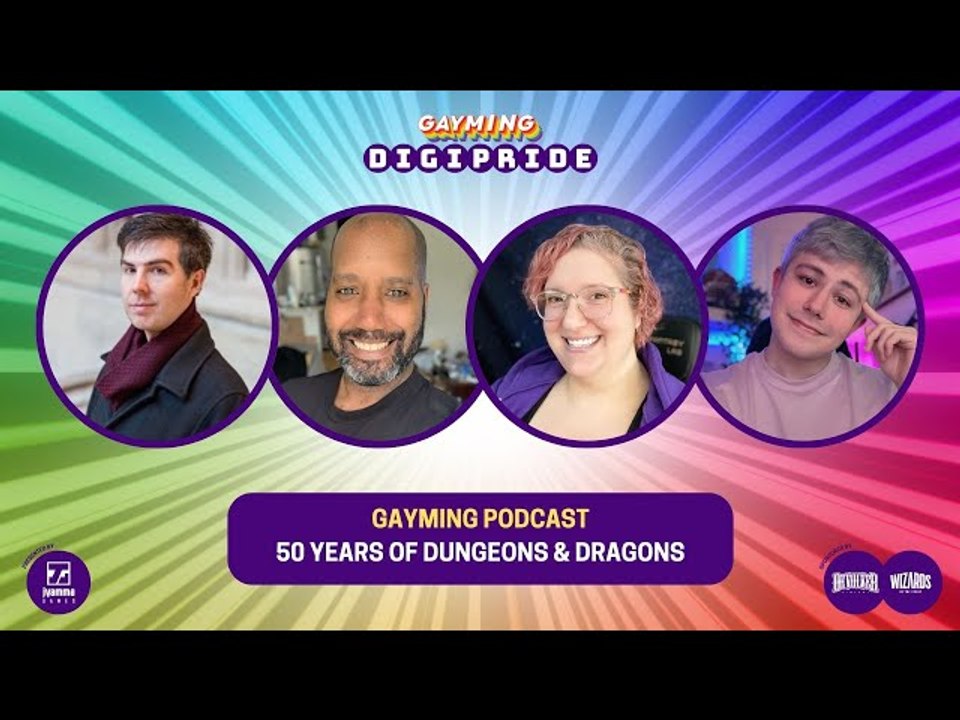 Gayming Podcast: D&D 50th w/ Wes Schneider UrbanBohemian JustRyan AwkwardishPanda [DIGIPRIDE 2024]