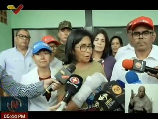 Vpdta. Delcy Rodríguez realiza inspección al CDI Jesús Benito Álvarez del estado Lara