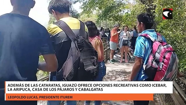 Además de las cataratas, Iguazú ofrece opciones recreativas como Icebar, La Aripuca, Casa de los Pájaros y cabalgatas
