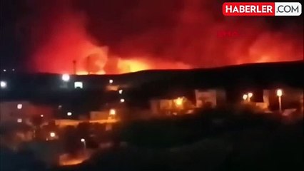 Silvan'da çıkan anız yangını kontrol altına alındı