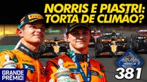 CLIMÃO na McLAREN com PIASTRI e NORRIS e DESESPERO de VERSTAPPEN na F1 2024? | Paddock GP #381