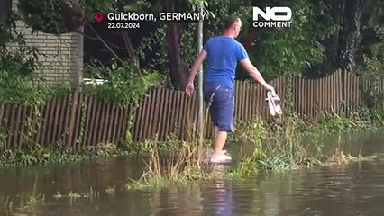 رعد و برق، وزش باد، طوفان و بارش باران در آلمان