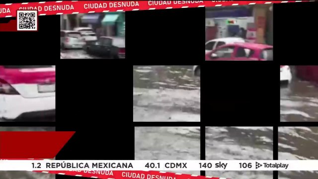 Activan alerta Naranja para 9 alcaldías de CDMX por aguaceros y granizo I Ciudad Desnuda