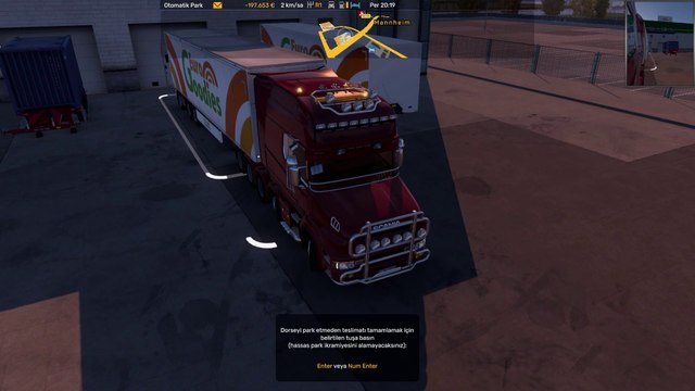 Basil- Origin: Prague * Destination: Mannheim #Scania Modified Brazilian #Trucks #ETS2 -Euro Truck Simulator 2