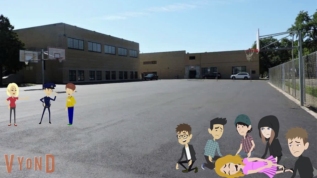 Joseph White gets expelled for breaking a girl's leg (Made bay Cornelius McDonald - JCAW Girls)